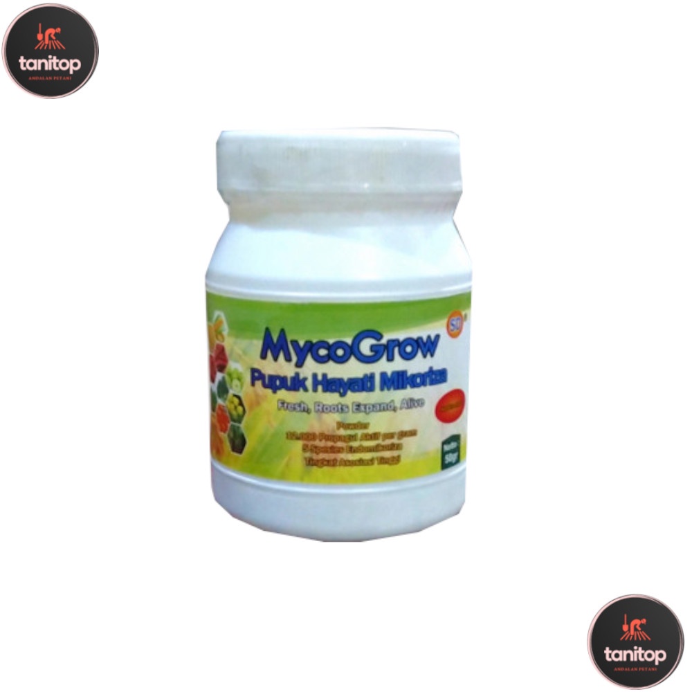 Mycogrow Powder 50 Gram Biang Mikoriza Terlaris