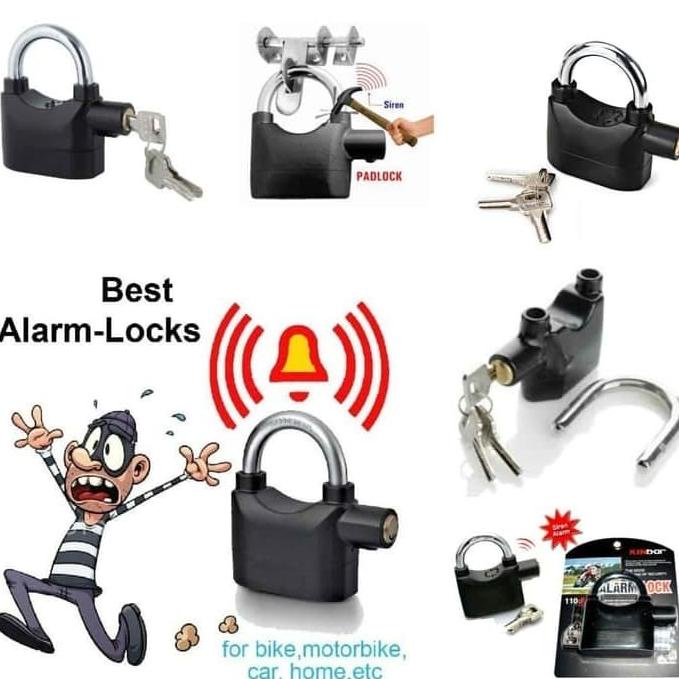 Gembok Alarm Kinbar