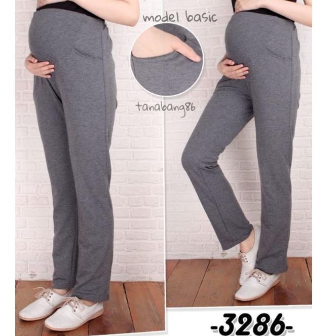 TERLARIS celana hamil kerja/celana hamil kerja bahan kaos/celana hamil joging/celana hamil/celana ib