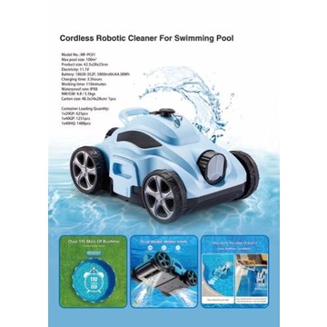 Mesin Vacuum Pembersih Kolam Renang Vacum Robot Cleaner Robotic