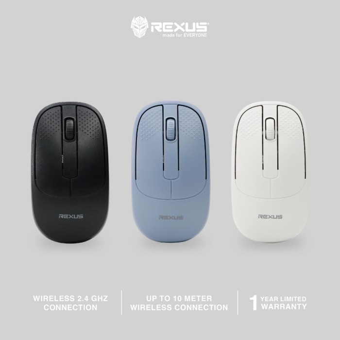 Rexus Q5 Mouse Office Wireless 2,4Ghz Garansi Resmi