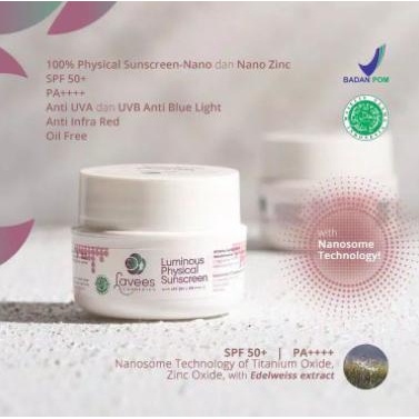 Lavees Physical Sunscreen with SPF 50 and PA+++