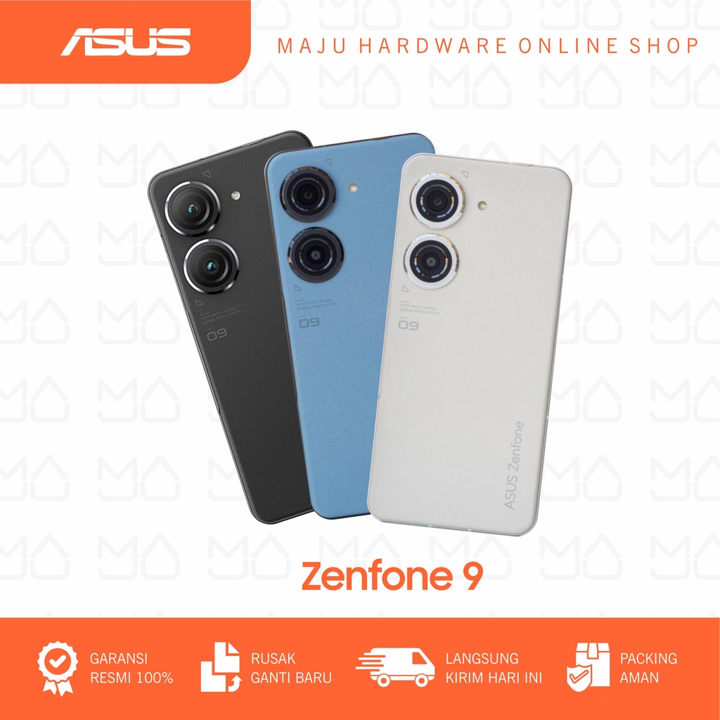 ASUS ZENFONE 9 RAM 6/128GB, 16/256gb, 8/256gb - GARANSI RESMI