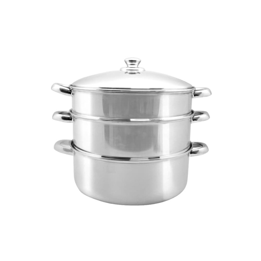 Steamer Set Stainless Steel 3 Susun STMR01326 - Golden flying fish