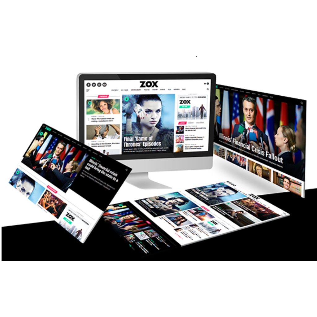 Zox News - Professional WordPress News & Magazine Theme | Template Website Premium
