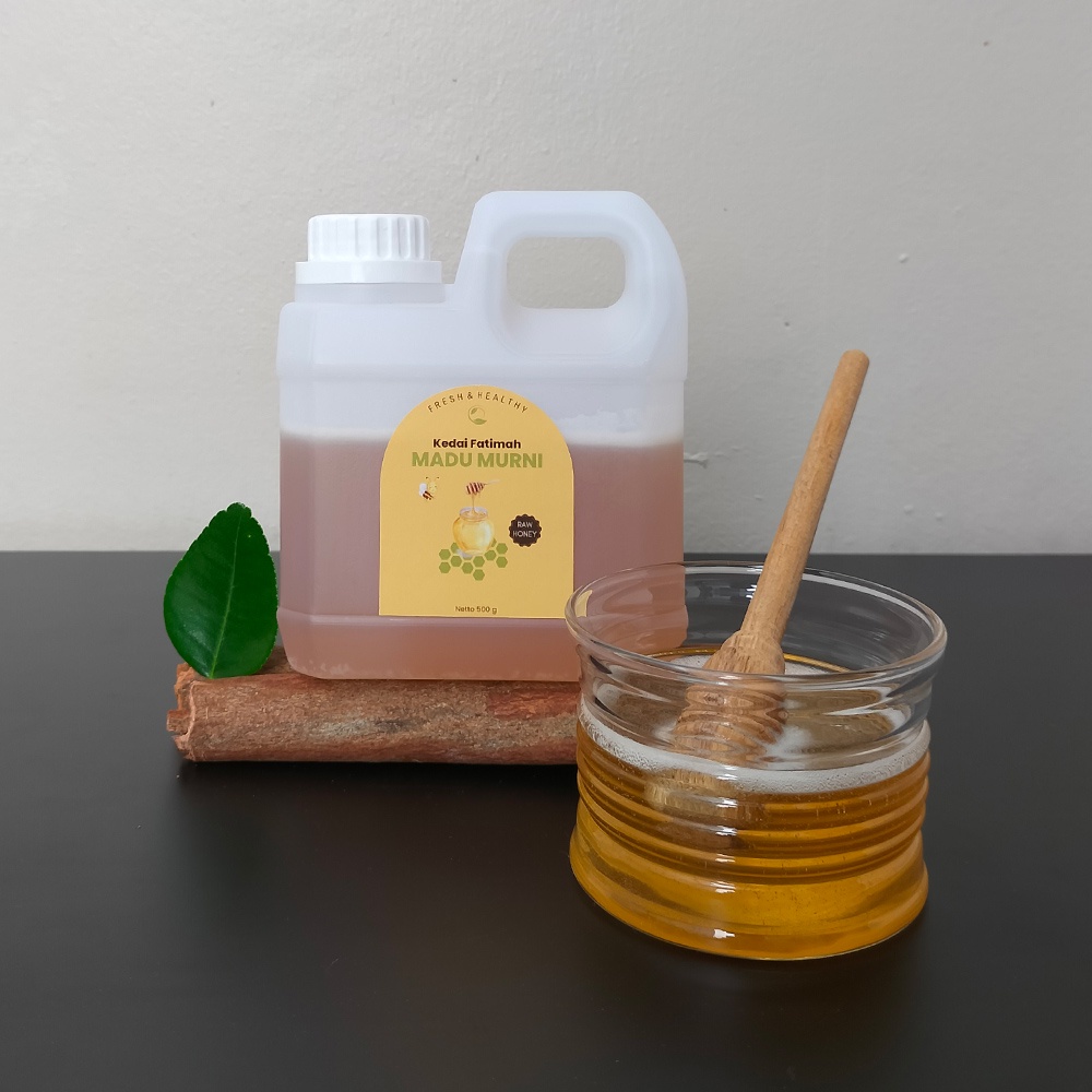 

Madu Murni Nektar Kayu Putih 500g 100% Raw Honey Kedai Fatimah