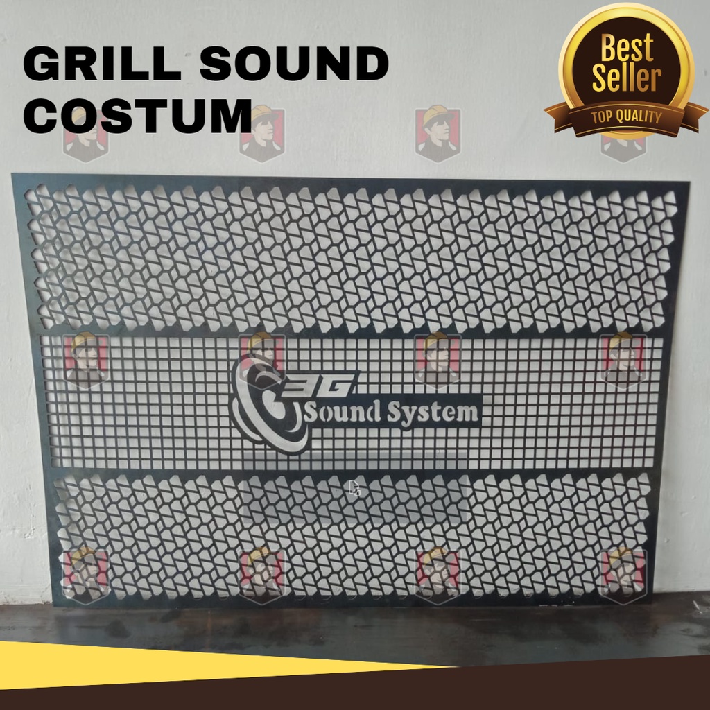 Grill Sound Tutup Box Speaker Planar 18 Inch