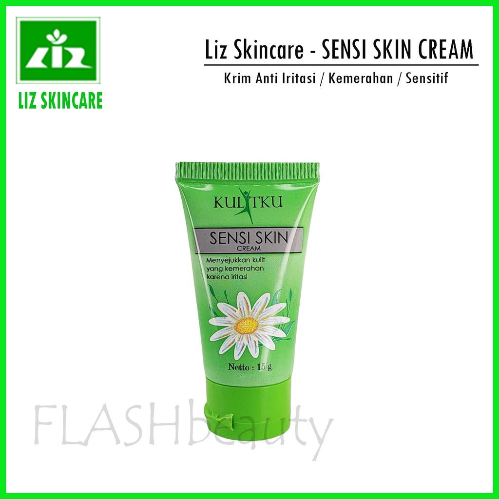 Liz Skincare Sensi Skin Cream ( Menyejukan Kulit Yang Kemerahan Karena Kulit Iritasi )