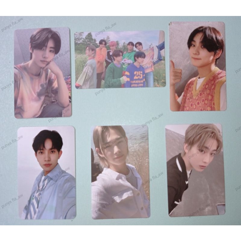 Photocard/PC/LD Enhypen Sunghoon Heeseung Niki Jungwon Sunoo