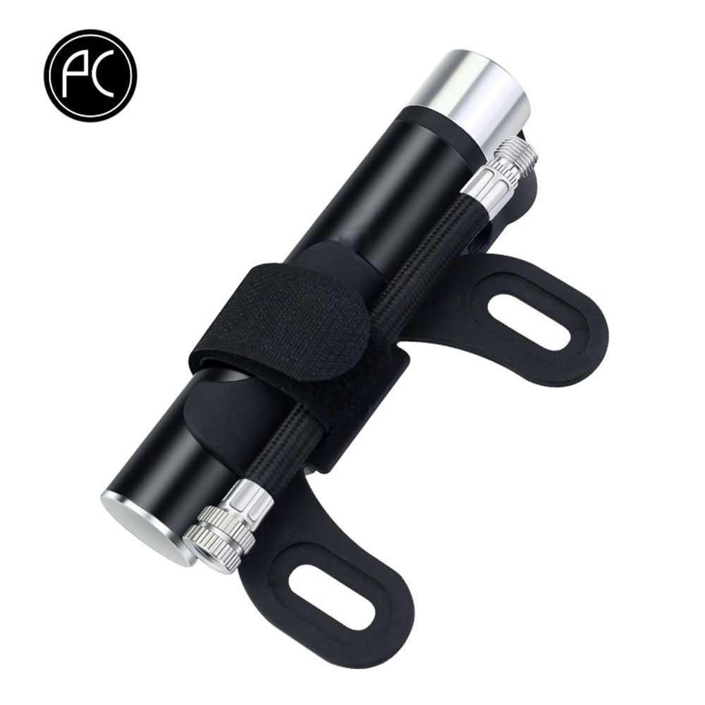 Pompa Manual Ban Sepeda Mini Bike Pump 120 PSI - PP-06 - Black