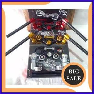 stang jepit Biondi Honda PCX new lokal cnc pnp 1M4R23 parts