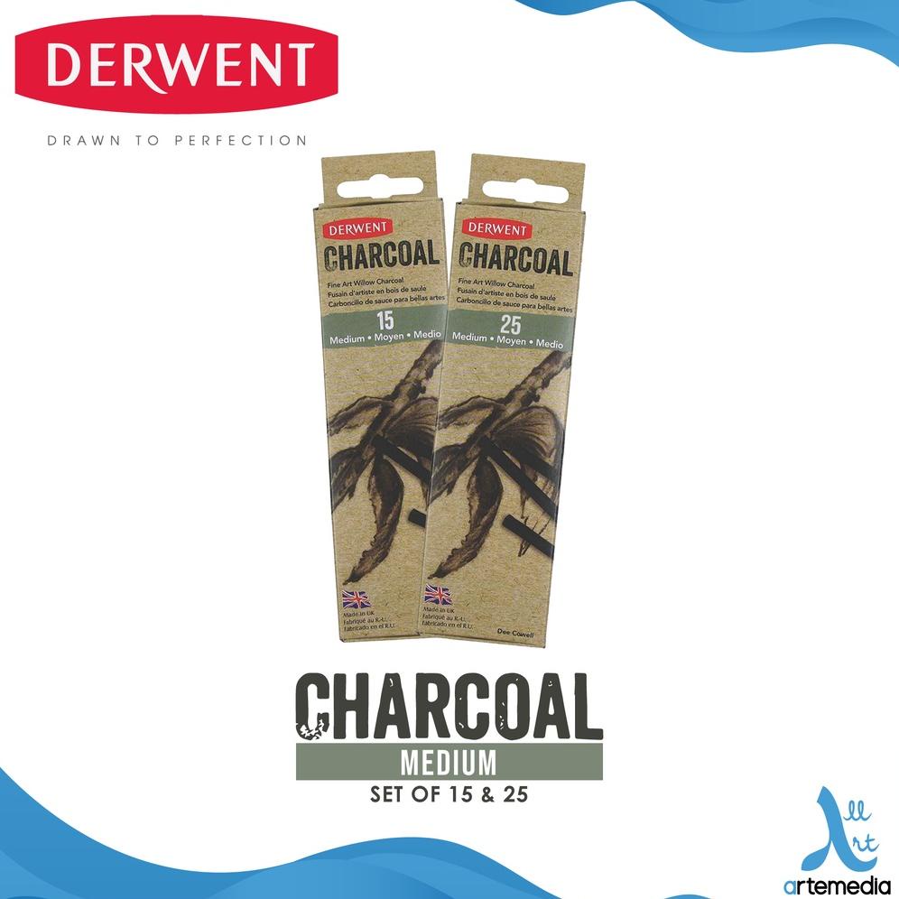 

Balok Arang Derwent Willow Charcoal Medium