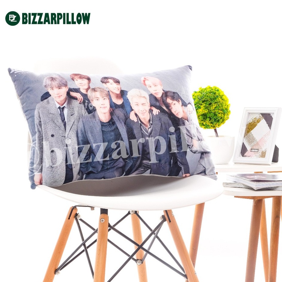 Bizzarpillow Bantal Foto Custom Fullprint 40x60 cm KPOP BTS BZ028