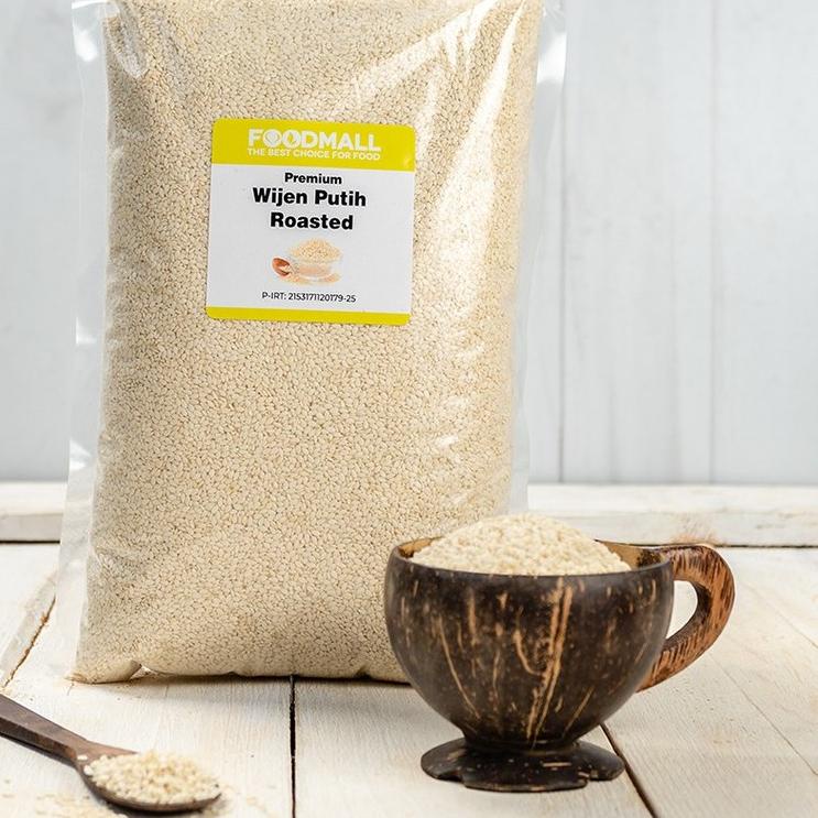 

❃ Wijen Putih PANGGANG 1 KG / ROASTED ☂