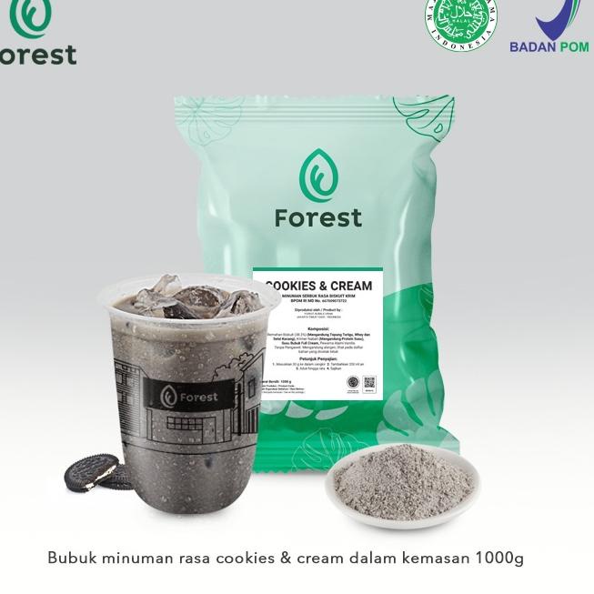 

⚡GROSIR⚡ Bubuk Minuman COOKIES AND CREAM Powder - FOREST Bubble Drink