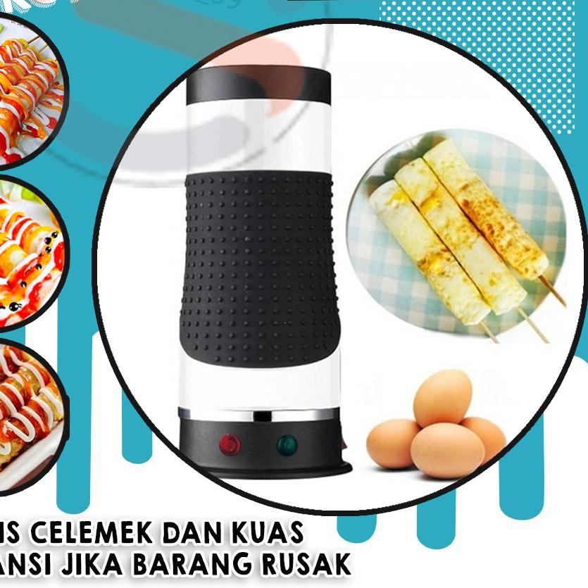 ✻ Mesin Pembuat Sosis telur Sostel Egg Roll Maker 1 Lubang Sostel Listrik ✴
