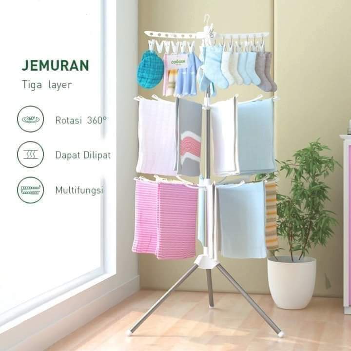 SHENAR,(COD) JEMURAN MENARA/PAKAIAN/RAK LIPAT/JEMURAN GANTUNG/MENARA/RAK PENGERING/RAK JEMURAN MENARA /JEMURAN BABY