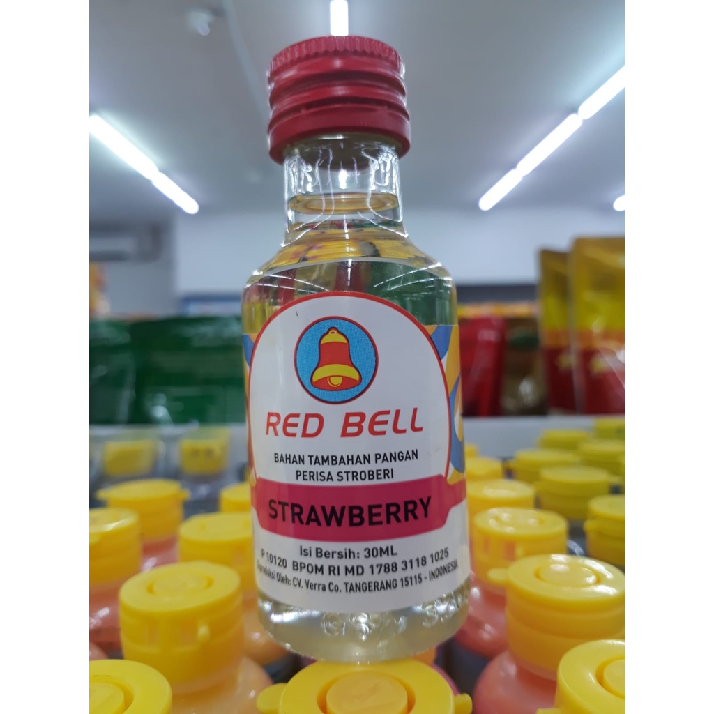 Perisa Strawberry Essence Red Bell 30ml