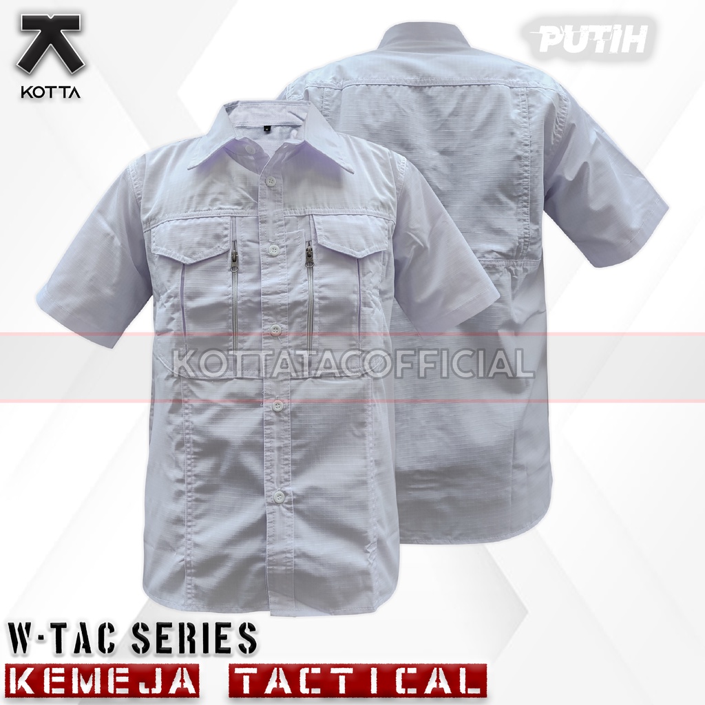 KEMEJA TACTICAL W TAC LENGAN PENDEK