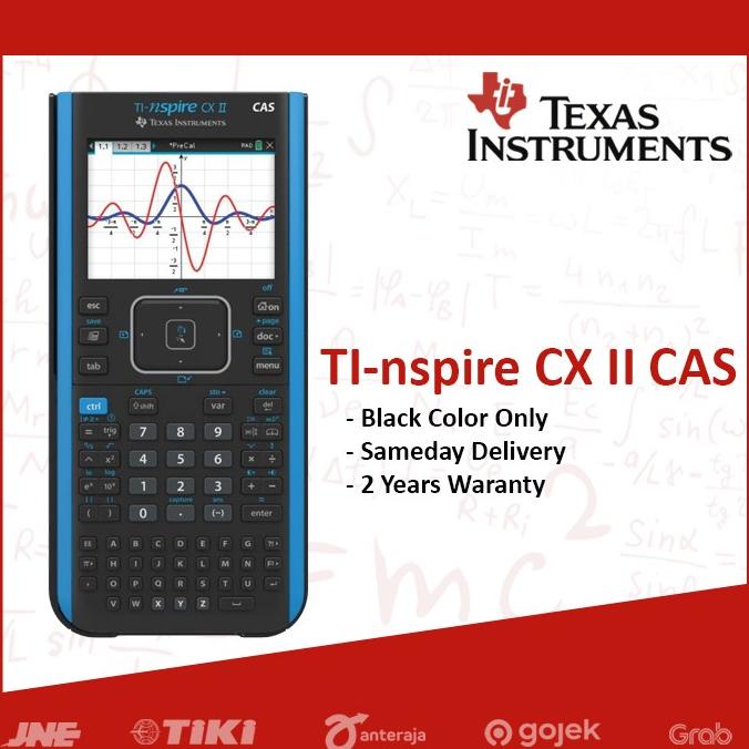 

Texas Instruments TI-Nspire CX CAS II Graphing Calculator