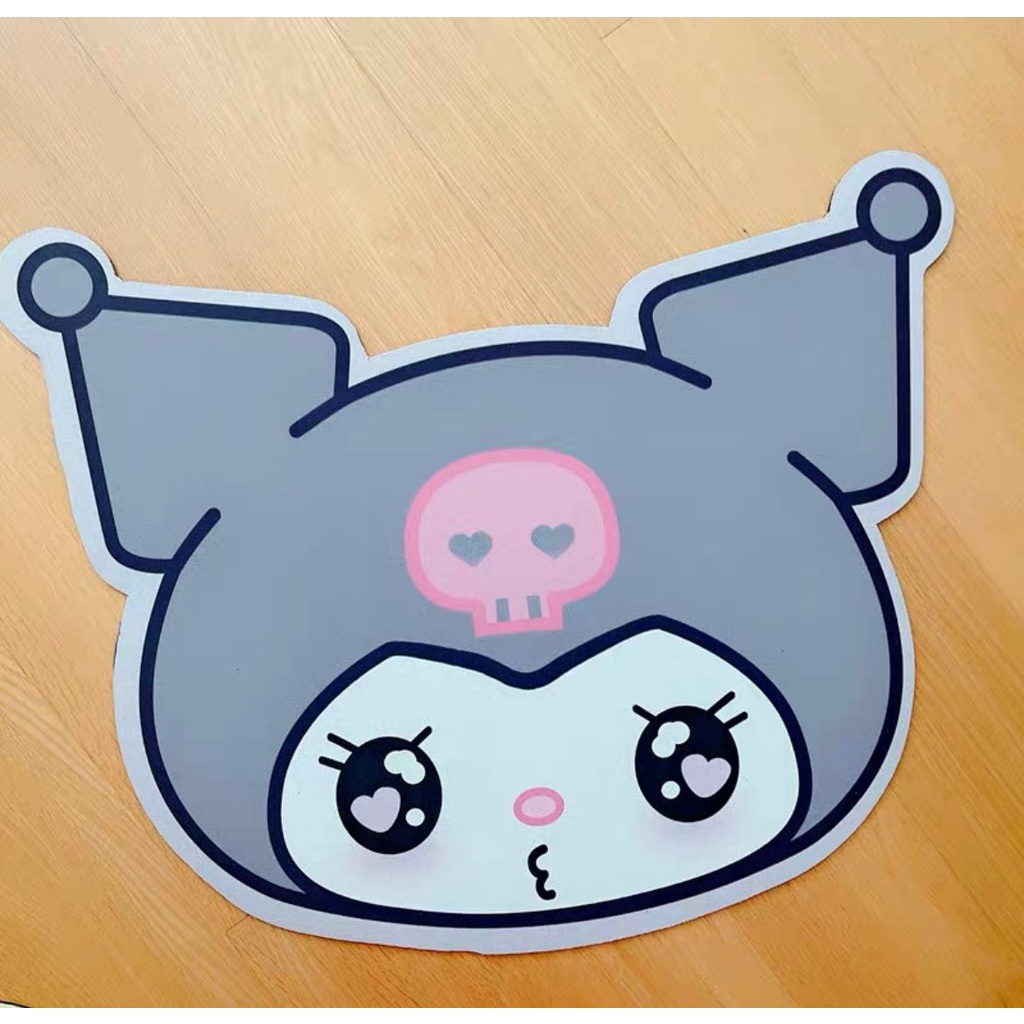 KESET KAKI ALAS CINNAMOROLL MELODY KUROMI POMPOMPURIN BADTZMARU LUCU IMPOR