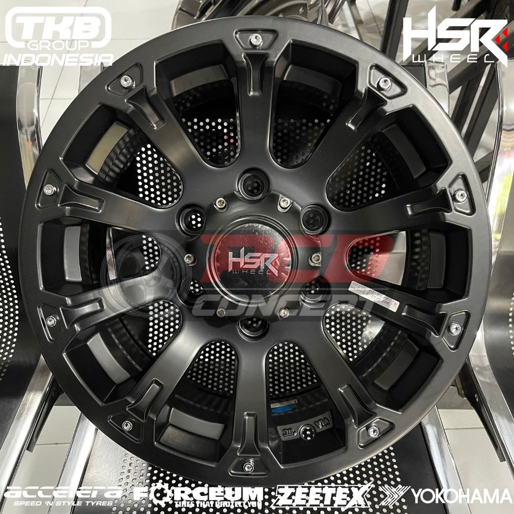 VELG MOBIL PANTHER TURING RING 15 WARNA HITAM JUAL PELEK MOBIL RACING