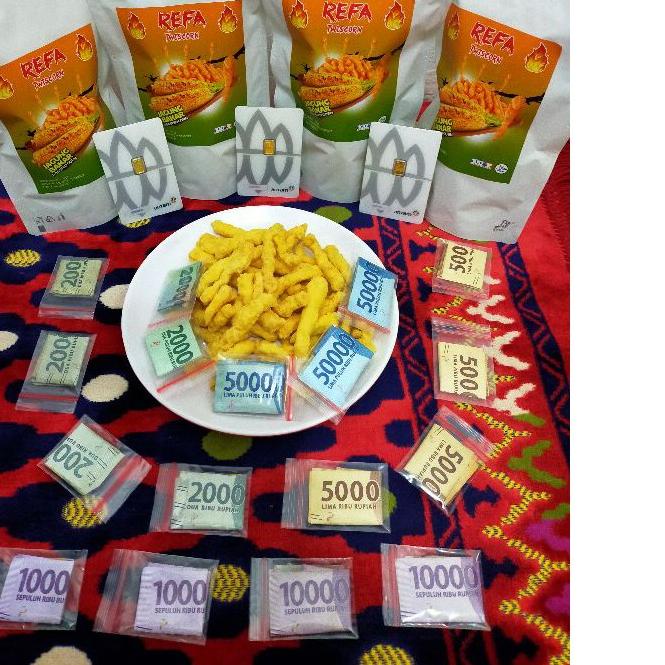 

♘ Refa snack berhadiah uang dan emas / snack zaman now stik twiscorn ☺