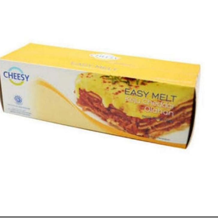 

Termurah dan terbaik Cheesy keju easy melt cheddar cheese 500 gram !!