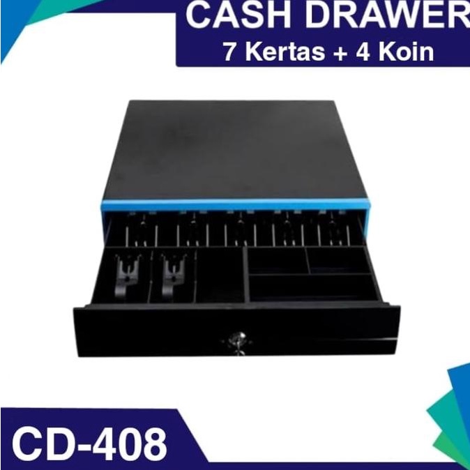 LACI KASIR | TEMPAT UANG BONUS KUNCI MANUAL PORT RJ 11