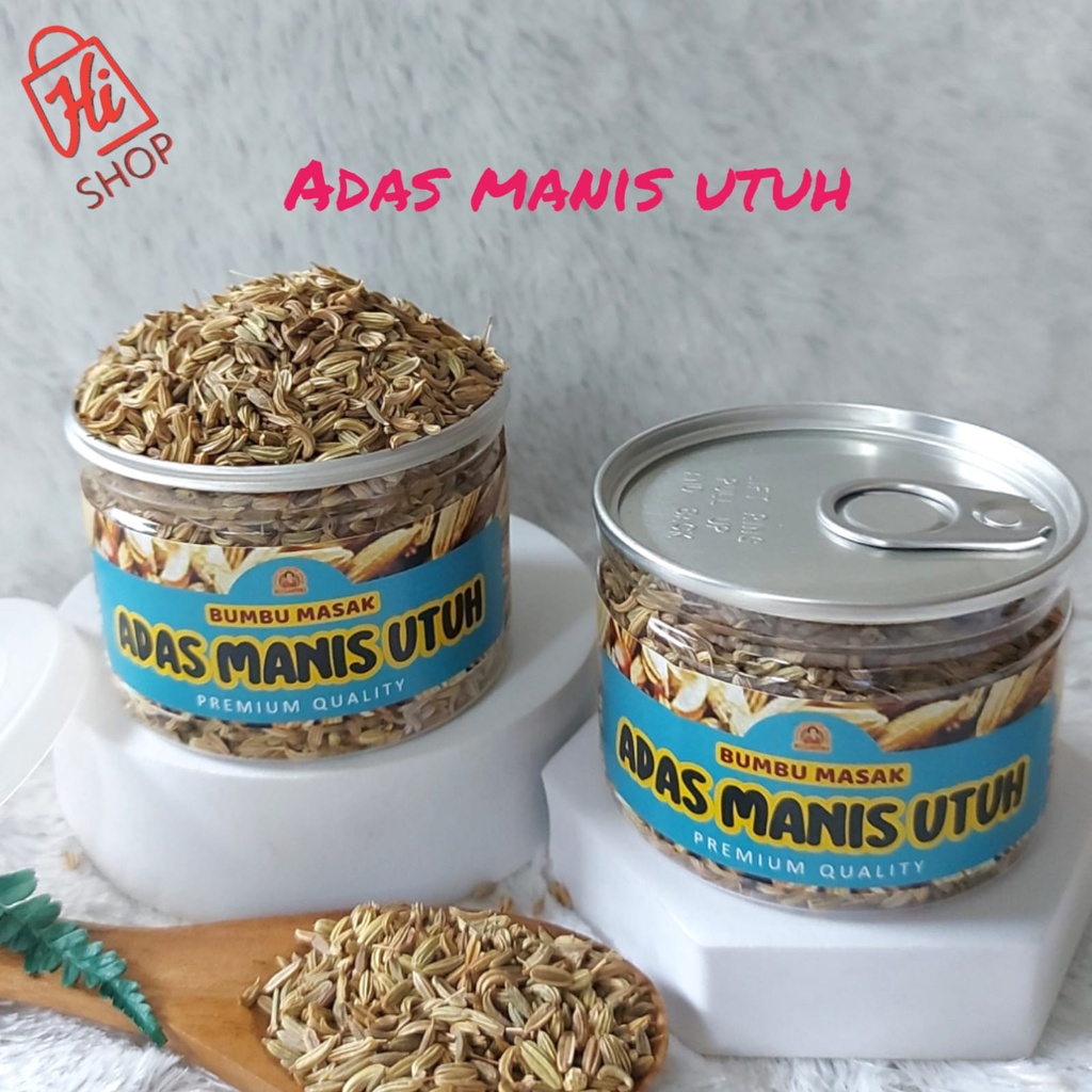 

Can Rempah Adas Manis Utuh Bumbu Gulai Fennel Seeds Kualitas Premium