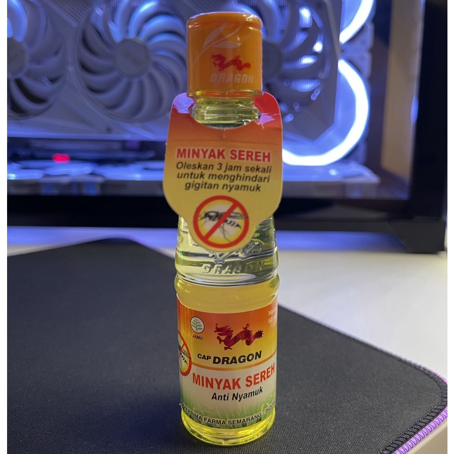 Minyak Sereh Cap Dragon 60 ml