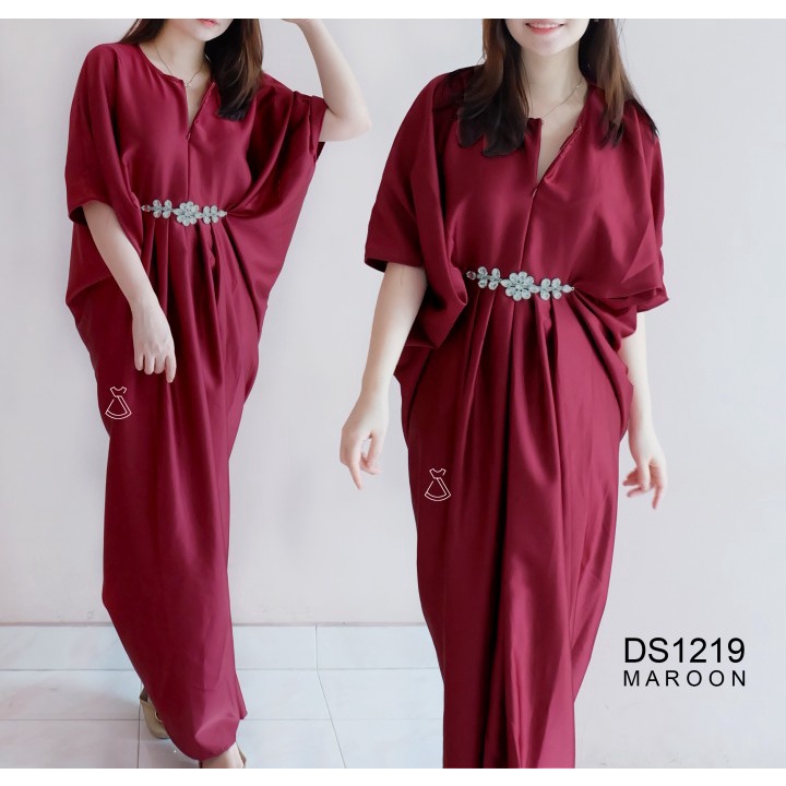 DS1219  - DRESS KAFTAN PREMIUM MUSLIM BUSUI FRIENDLY
