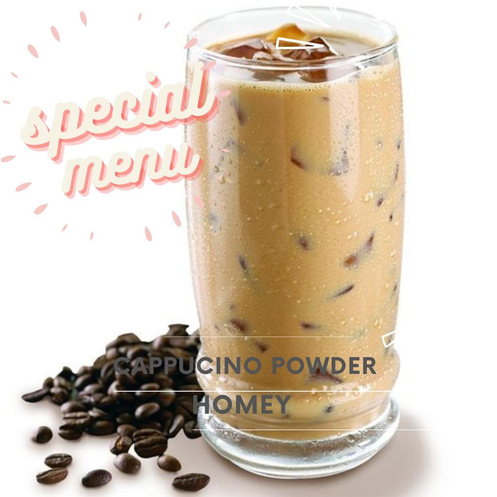 

✨ 7.7 Bubuk Minuman Cappucino 1 Kg / Bubuk minuman rasa Cappucino / Cappuccino Powder