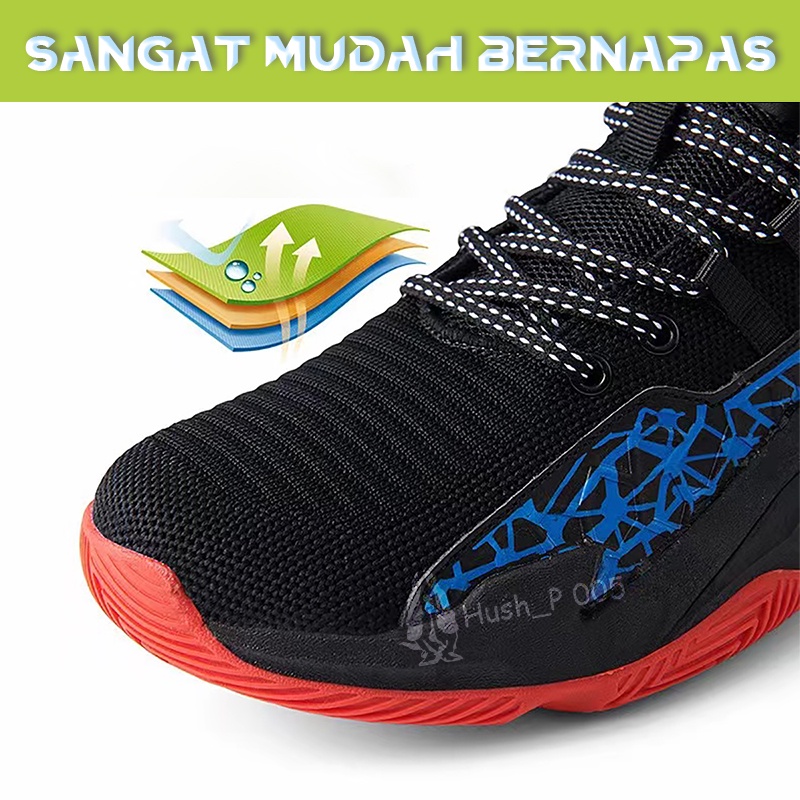 COD Sepatu Basket Pria Terbaru Sepatu Olahraga Kekinian Trendy Sneakers Korea Running Shoes Original Murah Basketball Shoes Size 40-45