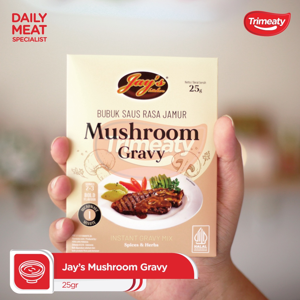 

Jay's Mushroom Gravy - 25g