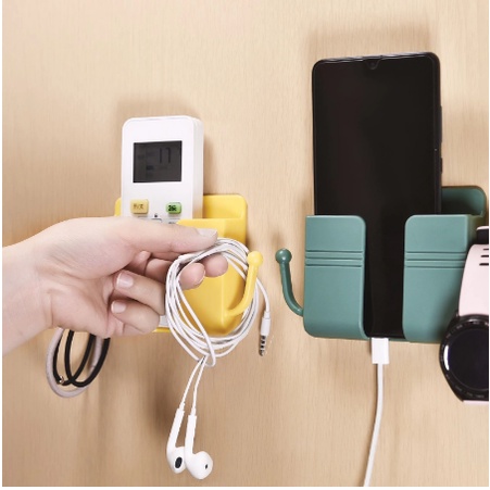 HOLDER CAS HP TEMPEL DINDING RAK HANDPHONE CHARGER GANTUNG TEMPEL HOOK HOLDER REMOTE DINDING