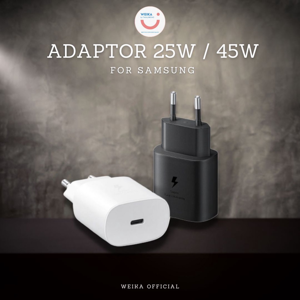 Kepala Adaptor SAMSUNG 25 Watt / 45 Watt