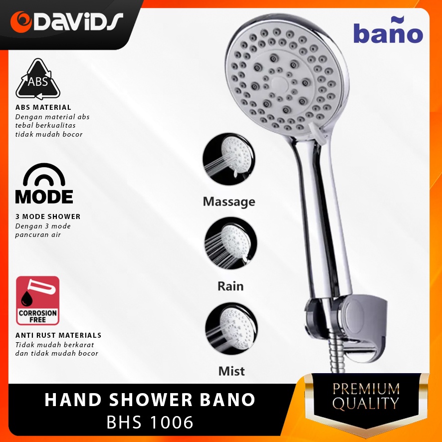 Kepala Hand Shower Kamar Mandi Sower Bano