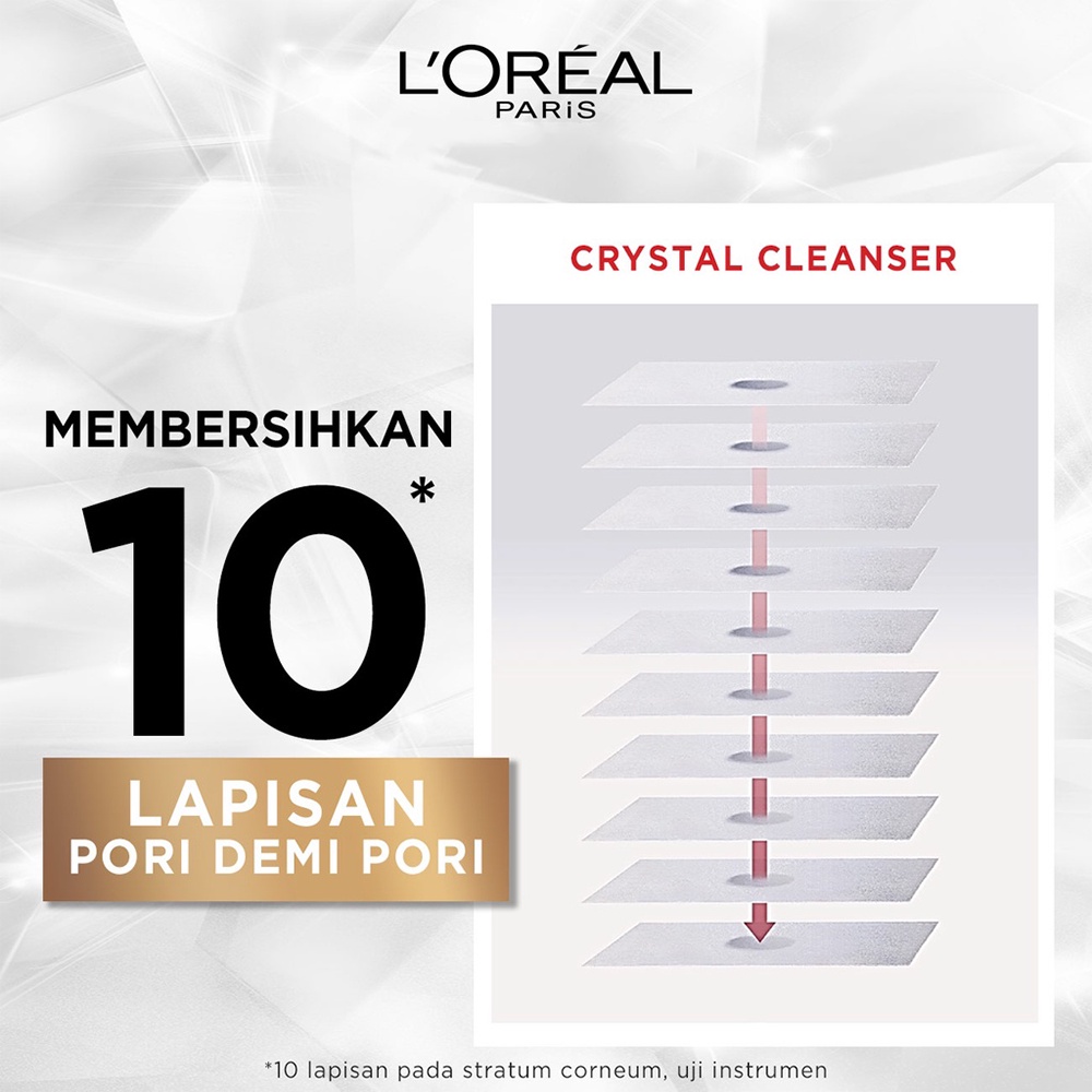 ❤ BELIA ❤ L'OREAL PARIS Revitalift Crystal Series | Moisturizing Cream Day SPF35 | Cleansing Gel Oil-Free | Micellar Water | Gel Cream LOREAL