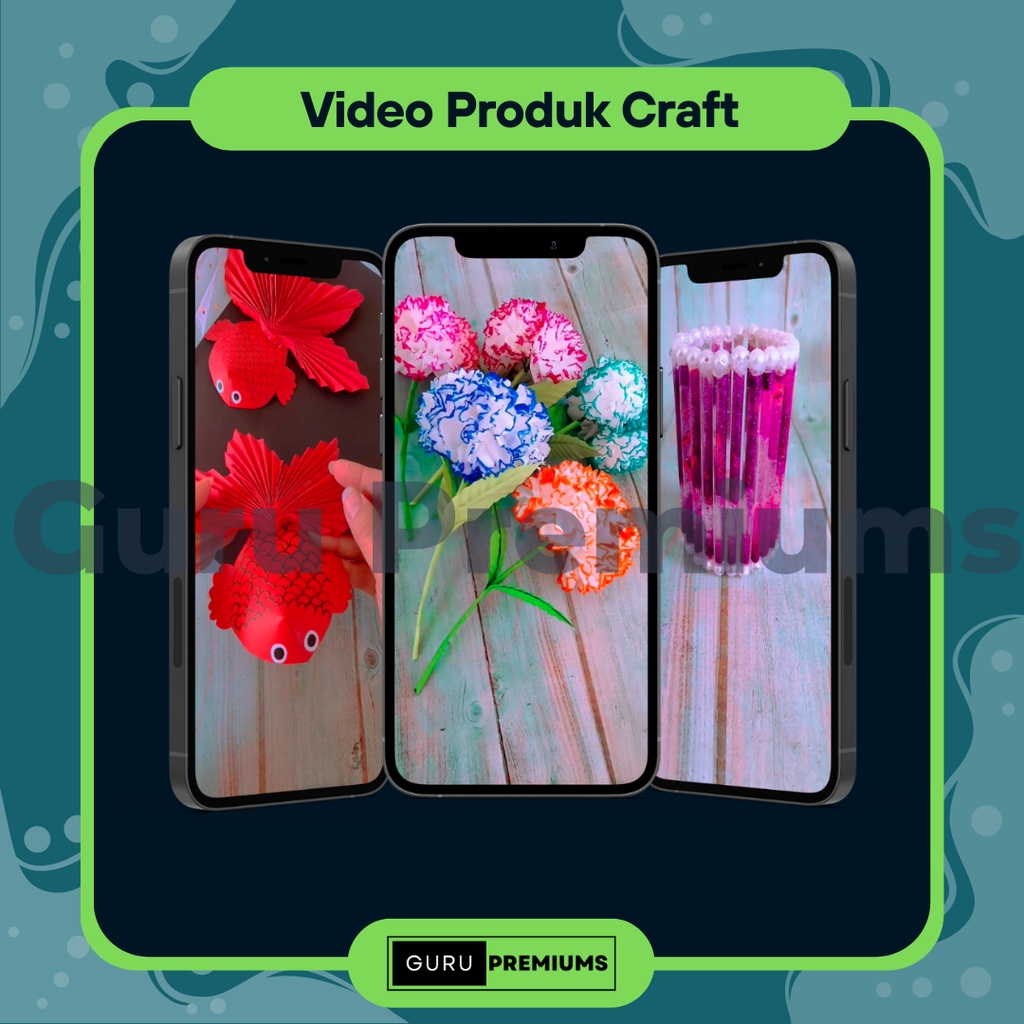 4000 Video Konten Craft Viral Siap Upload Untuk FYP Reels, Tiktok, dan Youtube