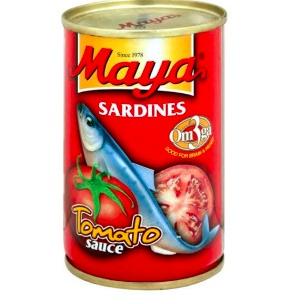 

TERMURAH Maya Sarden Kaleng 155g / Sarden Maya kecil / Sarden Maya saus tomat 155 gram / Sarden Kaleng Kecil