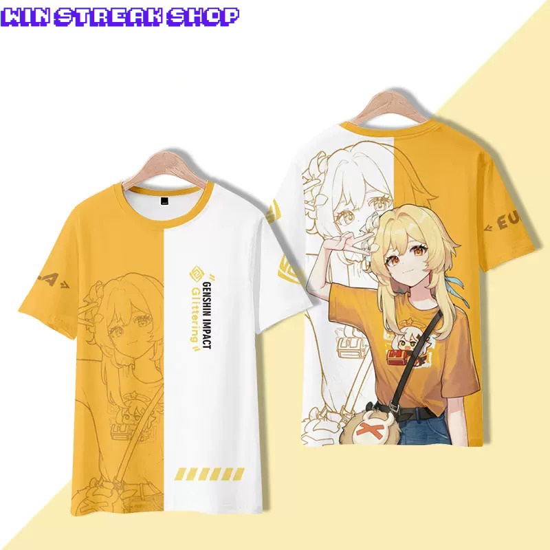Lumine Shirt Genshin Impact / Kaos Lumine Genshin Impact