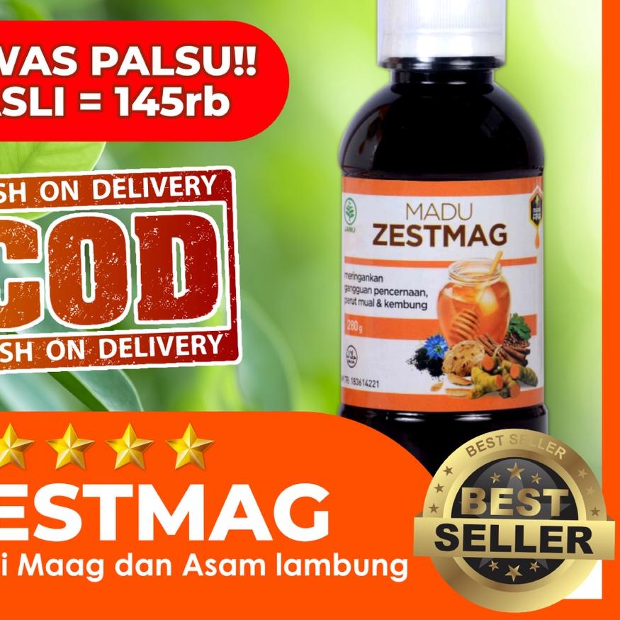 

♘ ZESTMAG (100% ASLI) - Asam Lambung, GERD, Maag, Anxiety & Ganguan ☺