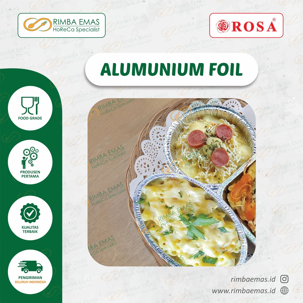 ALUMUNIUM FOIL (ALUMUNIUM FOIL CUP / ALUMUNIUM CUP TUTUP / ALUMUNIUM TRAY / SEAL ALUMUNIUM / KEMASAN