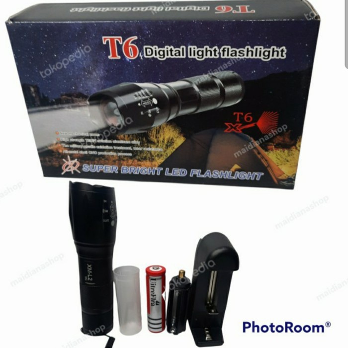 Terbaik PAKET SENTER SWAT XM - L2 LUMENS NEW BRAND - XM-L2 DUS