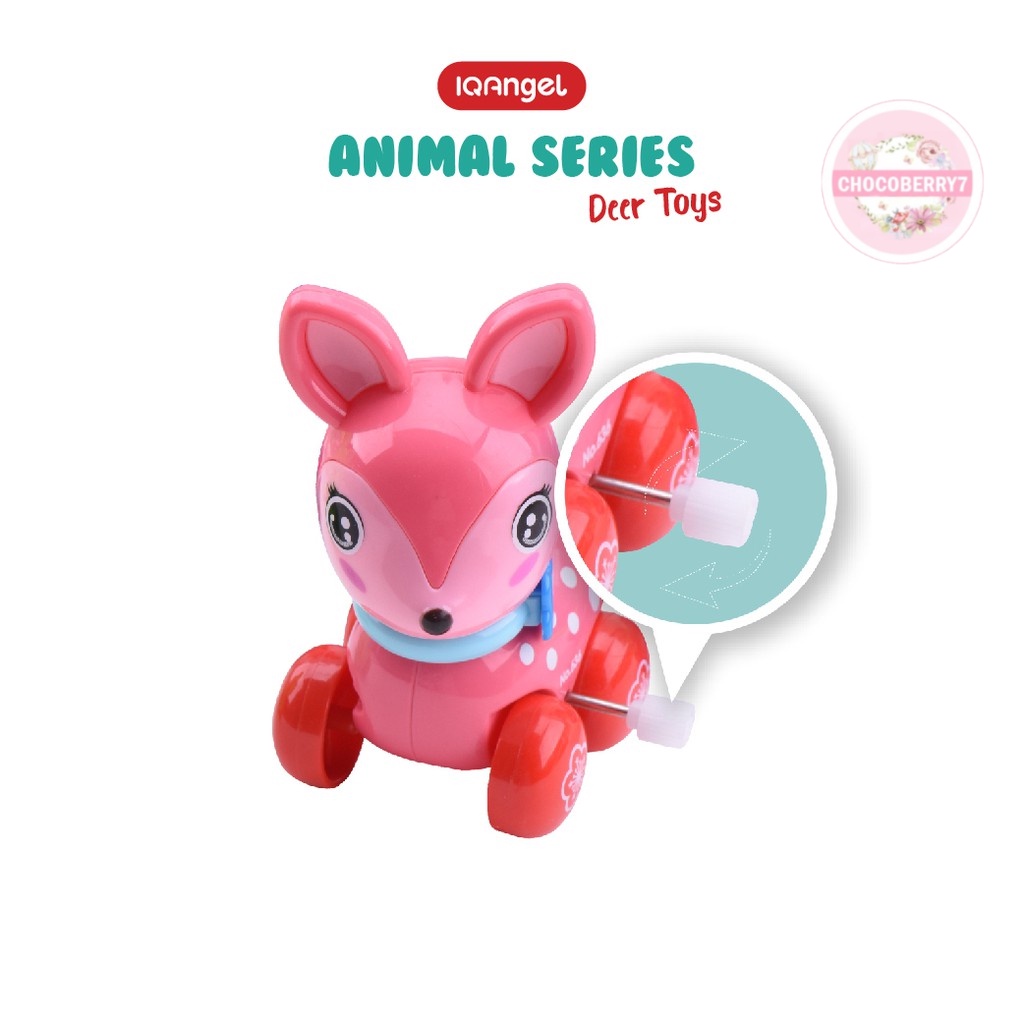 IQAngel Deer Toys IQ636/ Mainan Bayi Edukatif / Mainan Motorik / Mainan Rusa Anak