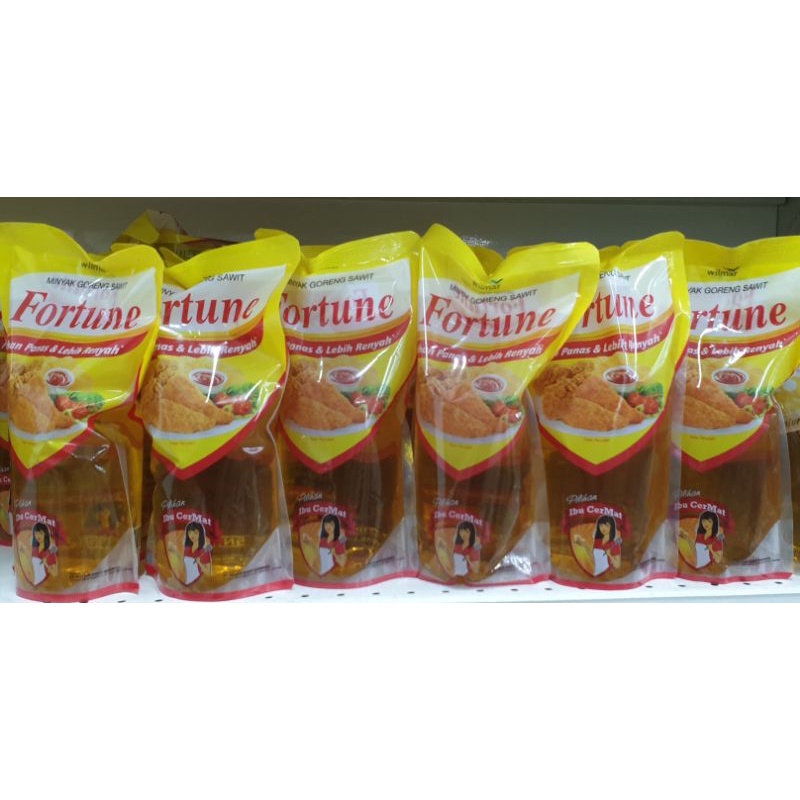 

Fortune Minyak Goreng Pouch 1 L / minyak goreng murah