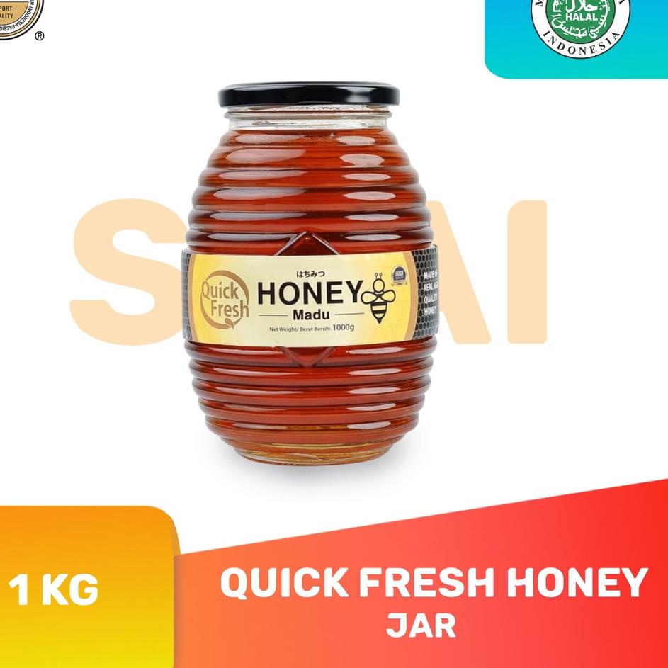 

☝ Quick Fresh Honey 1 kg Jar ✸