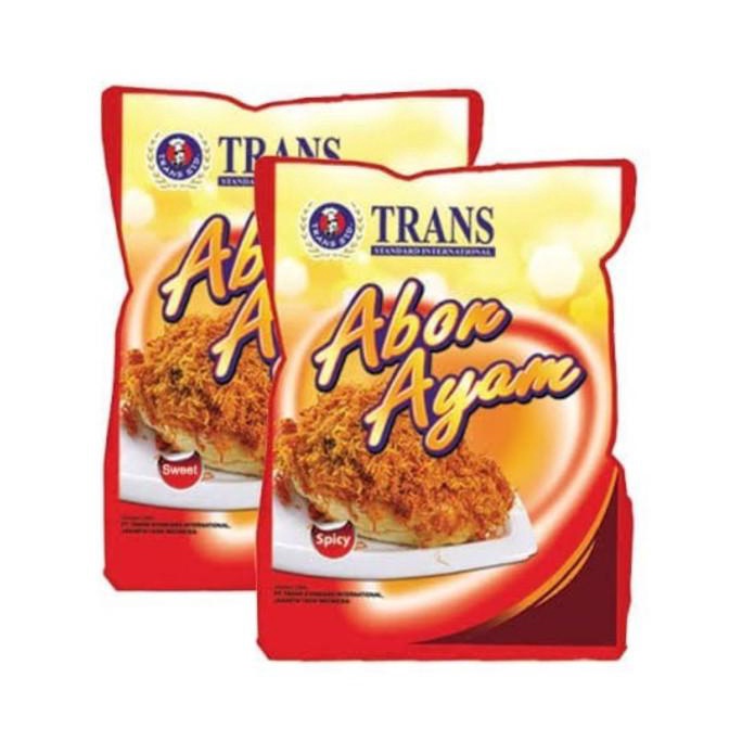 

\\\\\] Trans Abon Ayam Pedas 1kg - Spicy Chicken Floss Topping Roti