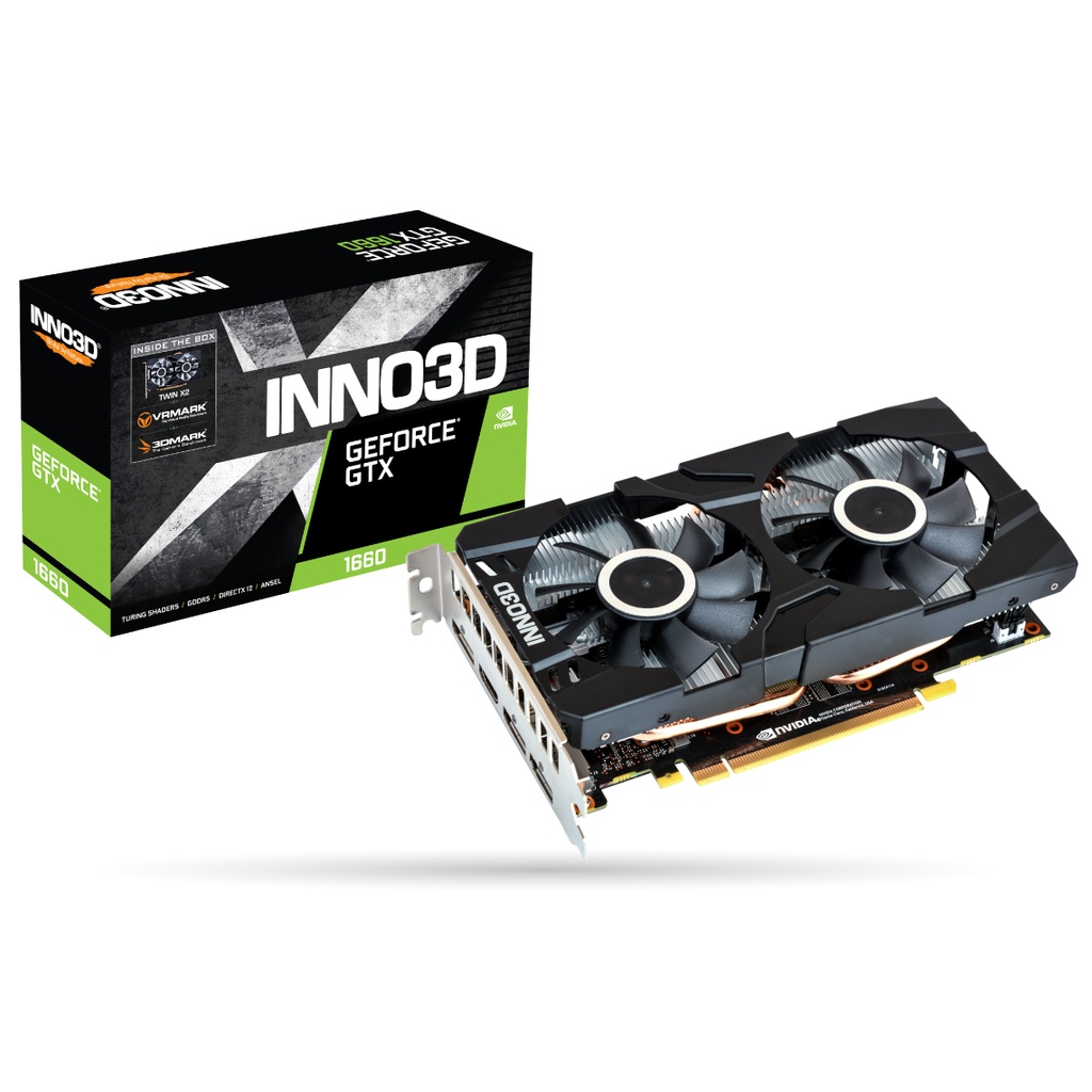 VGA INNO3D GEFORCE GTX 1660 TWIN X2 6GB DDR5